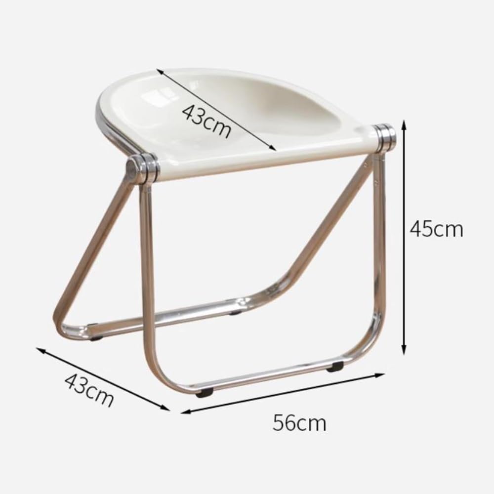 Clear Portable Folding Stool P373