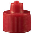 Red Luer Lock Bottle Cap 20-410, Bag of 100 B671