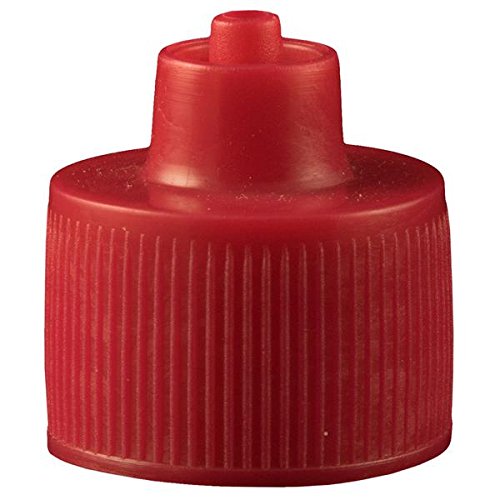 Red Luer Lock Bottle Cap 20-410, Bag of 100 B671