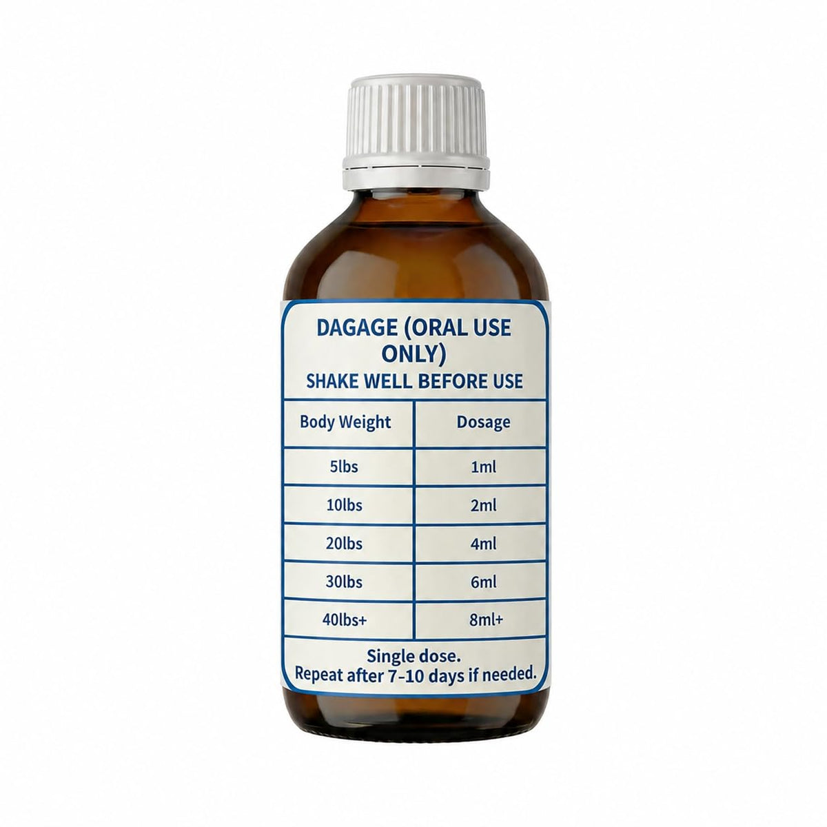 Liquid Dewormer for Dogs & Cats 3.5 fl oz M88293