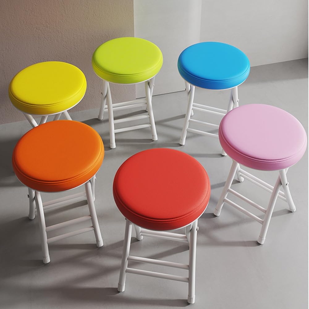 Round Padded Folding Stool Z530814