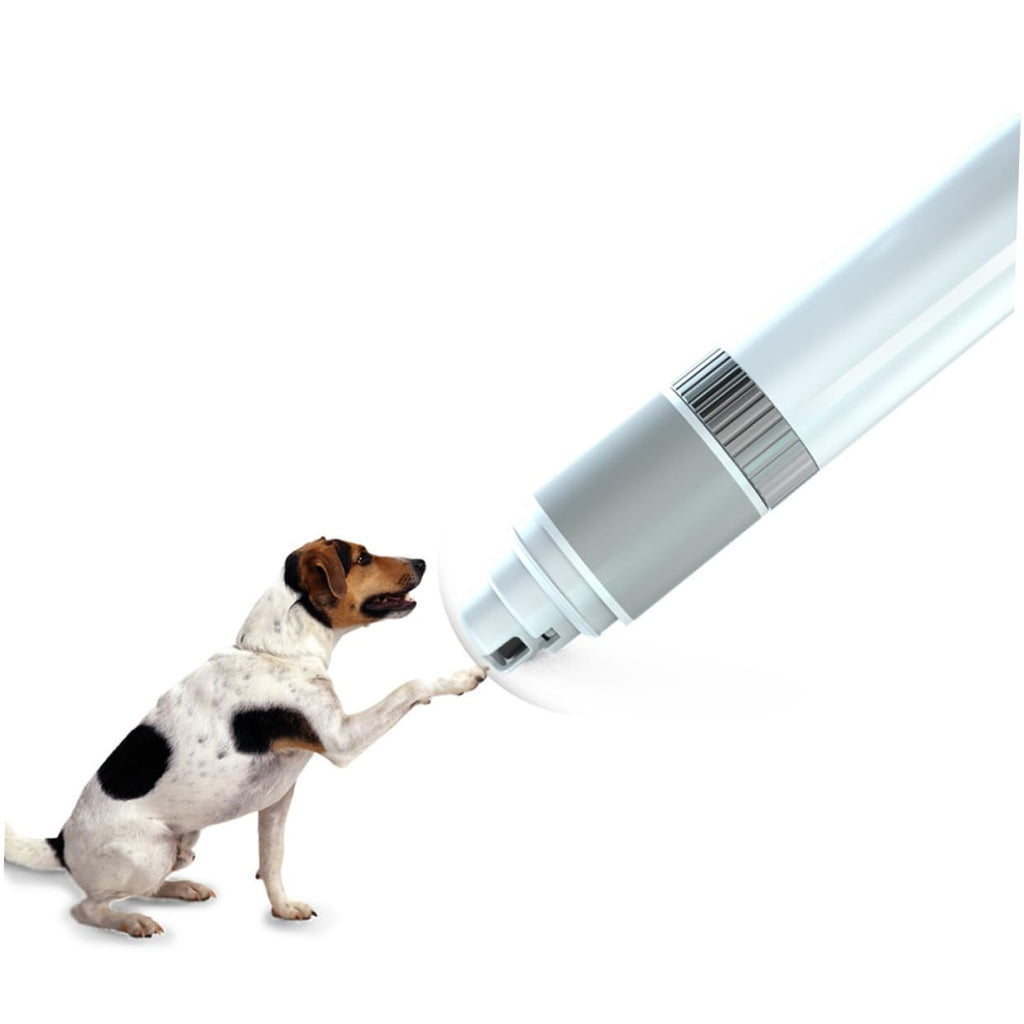Cat Nail Clipper Electric Grinder USB Rechargeable White M2217