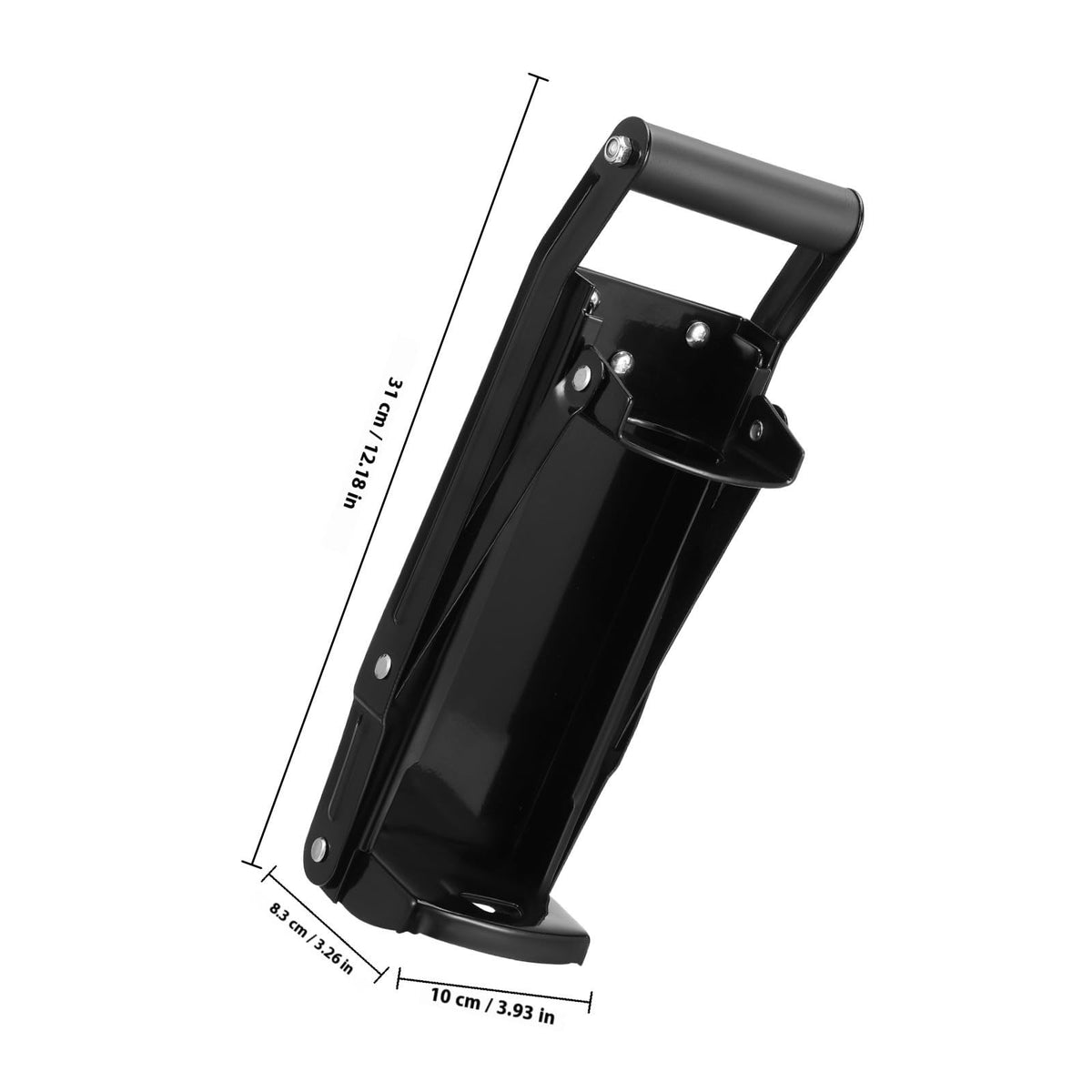 Wall Mounted Stainless Steel Can Crusher with Bottle Opener R449