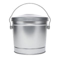 6-Gallon Galvanized Steel Locking Lid Storage Can Y1144