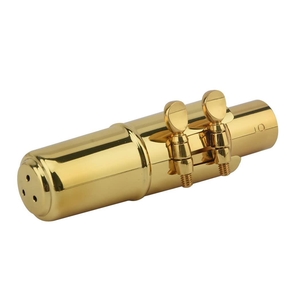 Alto Saxophone Mouthpiece with Cap and Ligature Gold 5C L997