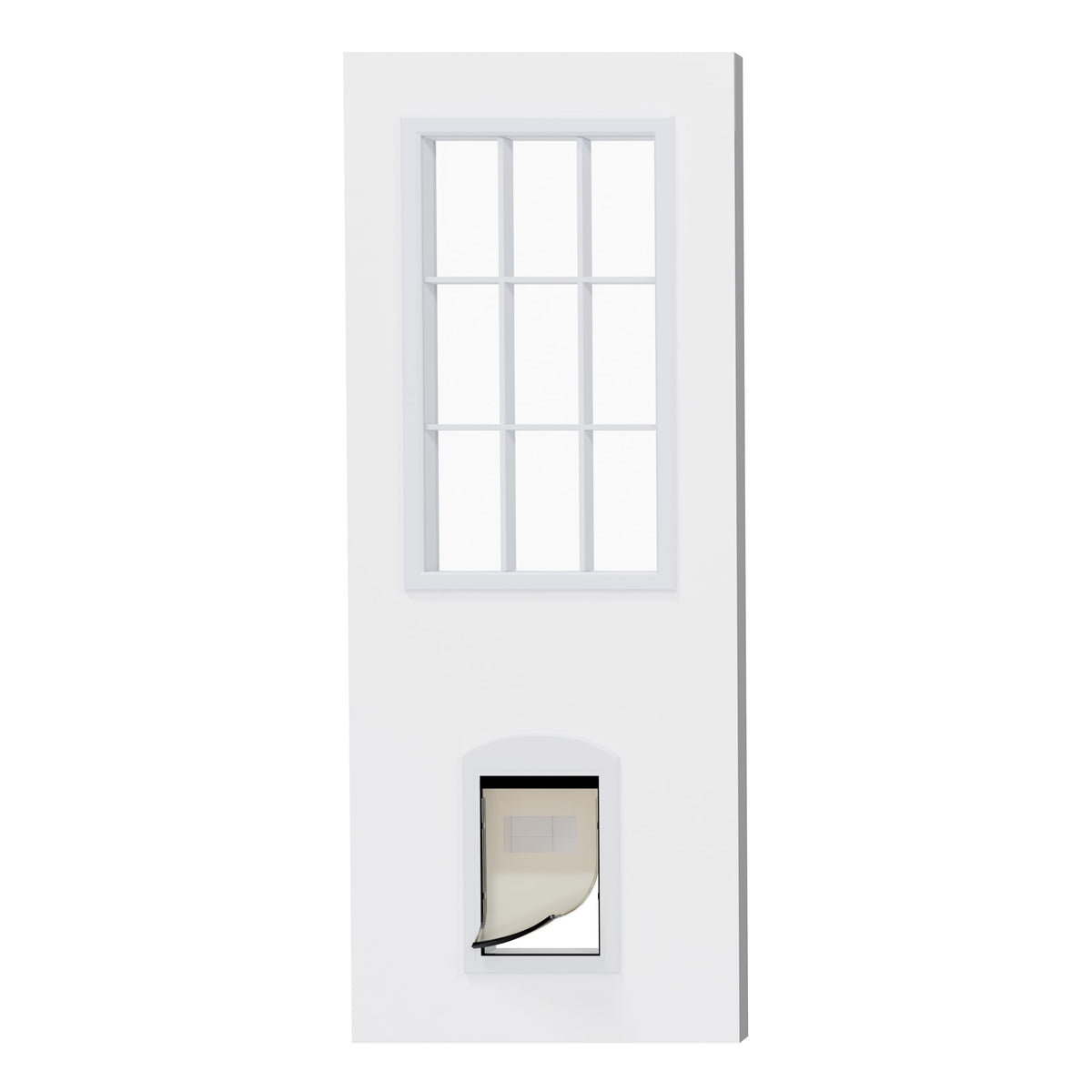 36"x 80" 9-Lite Clear Glass Exterior Door H61732