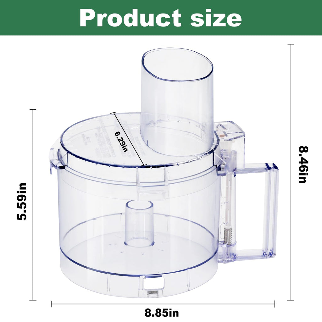 7-cup Food Processor Work Bowl with 4 Locking Tabs L28605