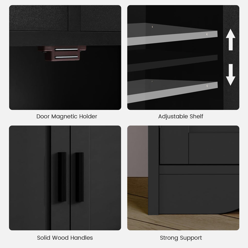 Bathroom Storage Cabinet with 2 Drawers P96318