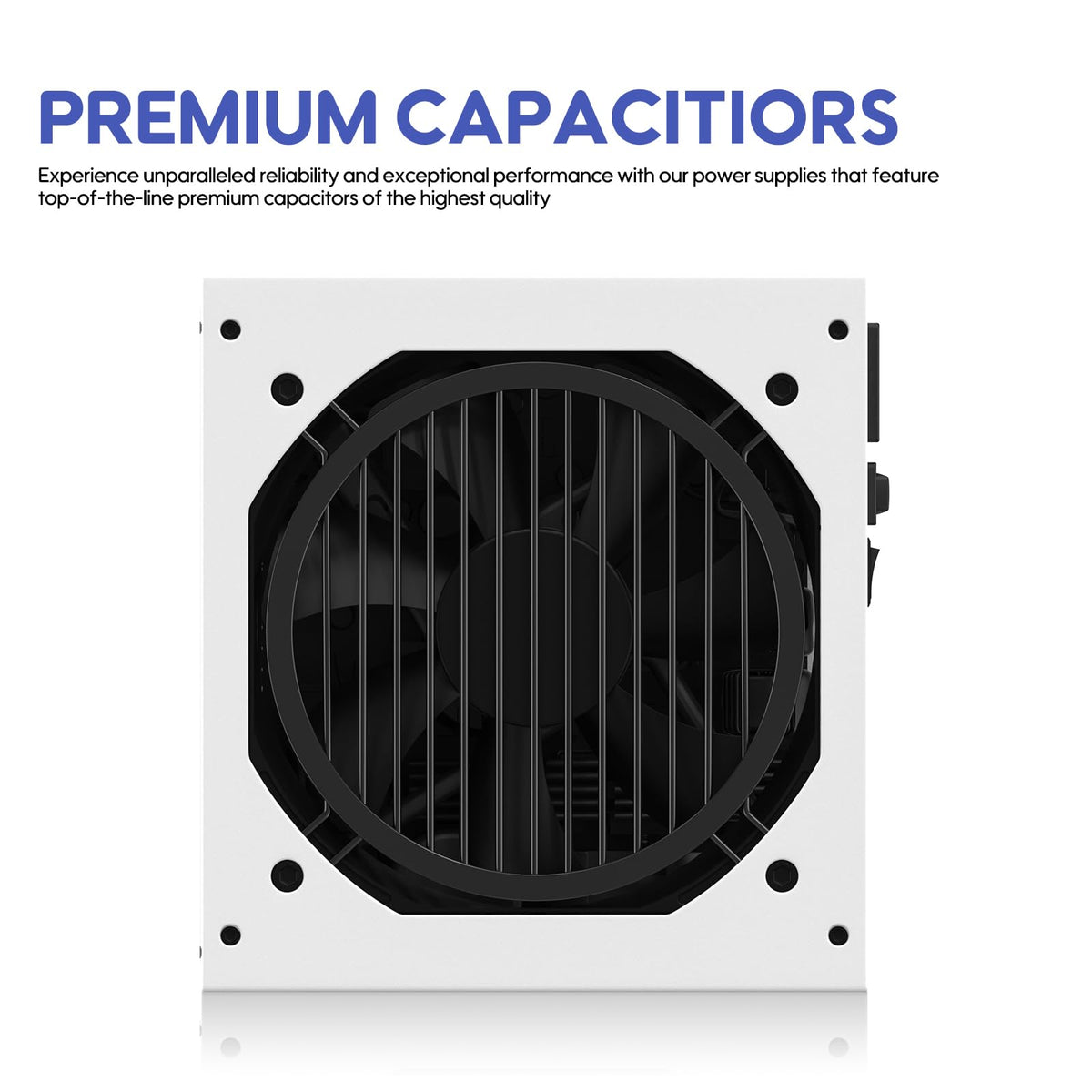 1000W White Power Supply T816