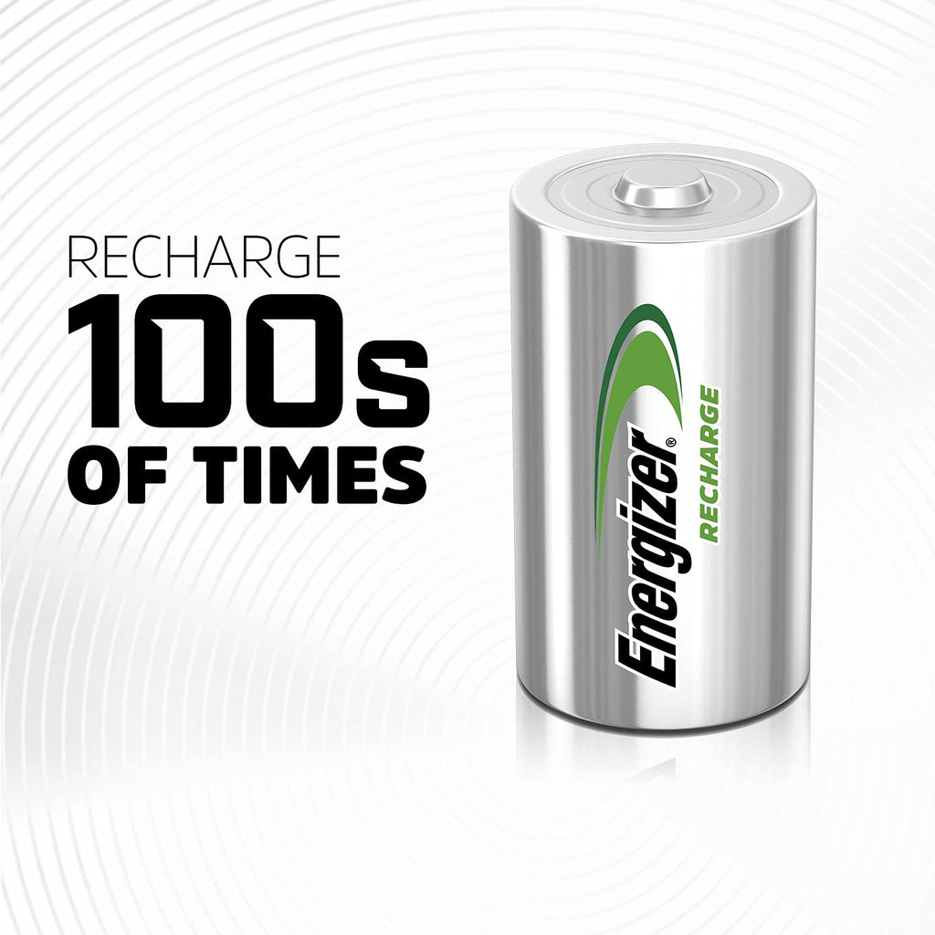 Rechargeable D Batteries 2 Pack B147189