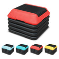16"x16" Adjustable Exercise Aerobic Step Platform with 4 Risers W955