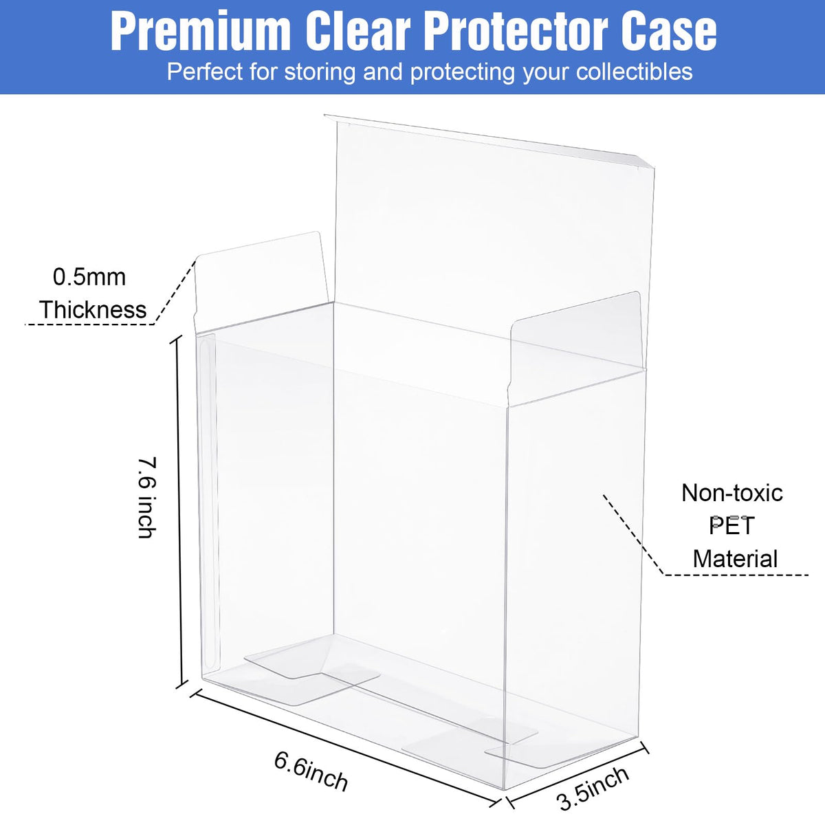 12 Pack Clear Cases G1531