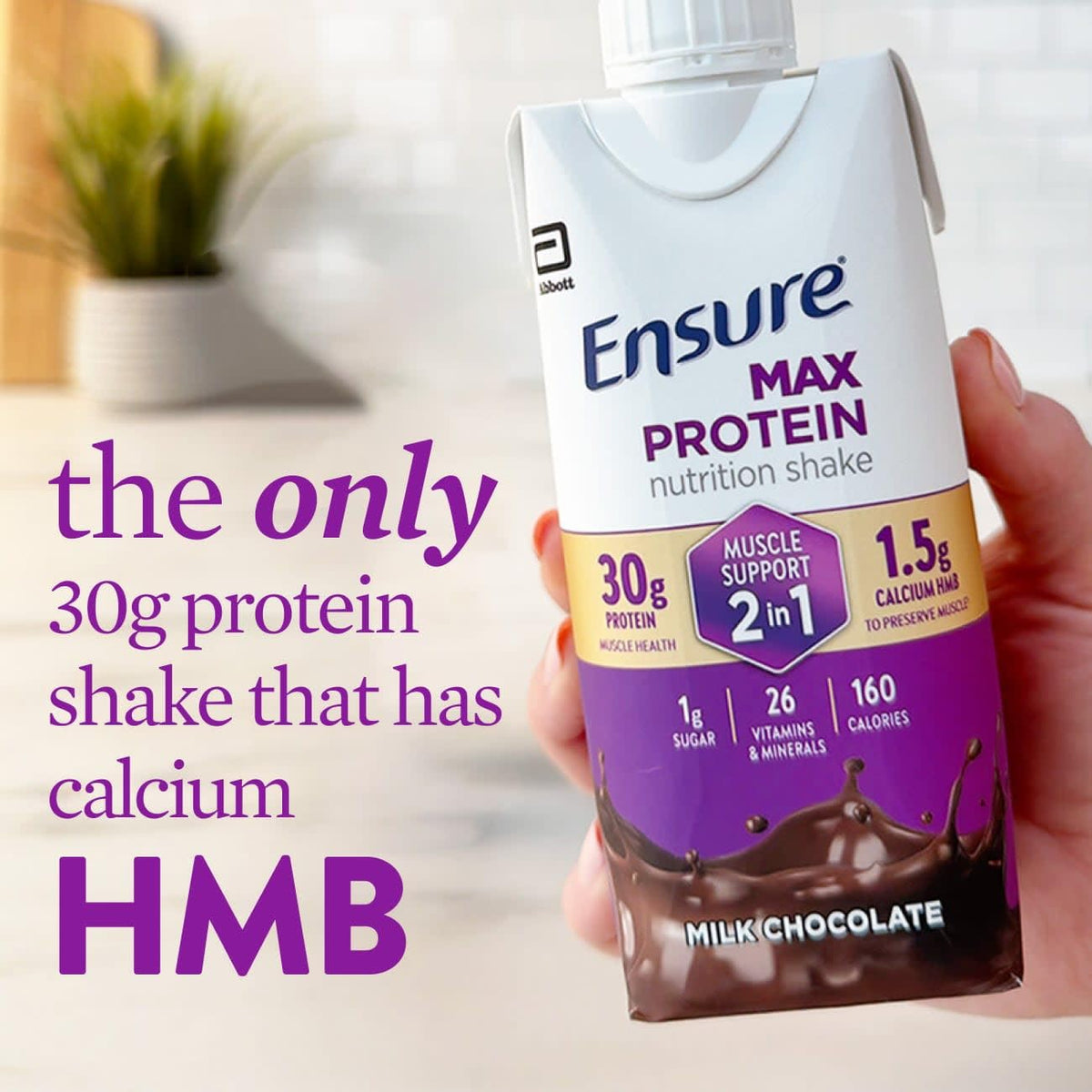 2-in-1 Milk Chocolate High Protein 12 Pack F7067