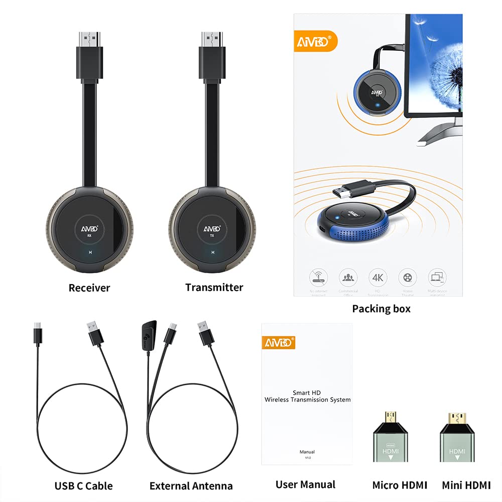 Wireless HDMI Transmitter and Receiver 4K O5423