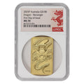1 oz Australian Gold Dragon Bar Q550999