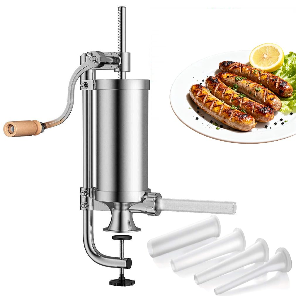 2.5 LBS Vertical Manual Sausage Stuffer J915967
