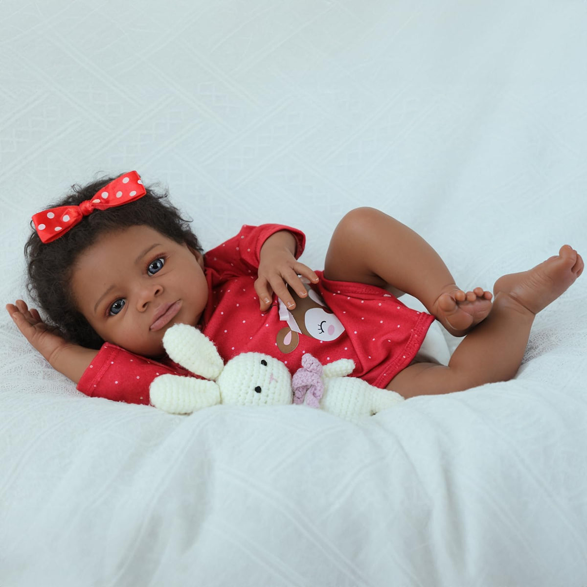 20 Inch Black Baby Doll R429