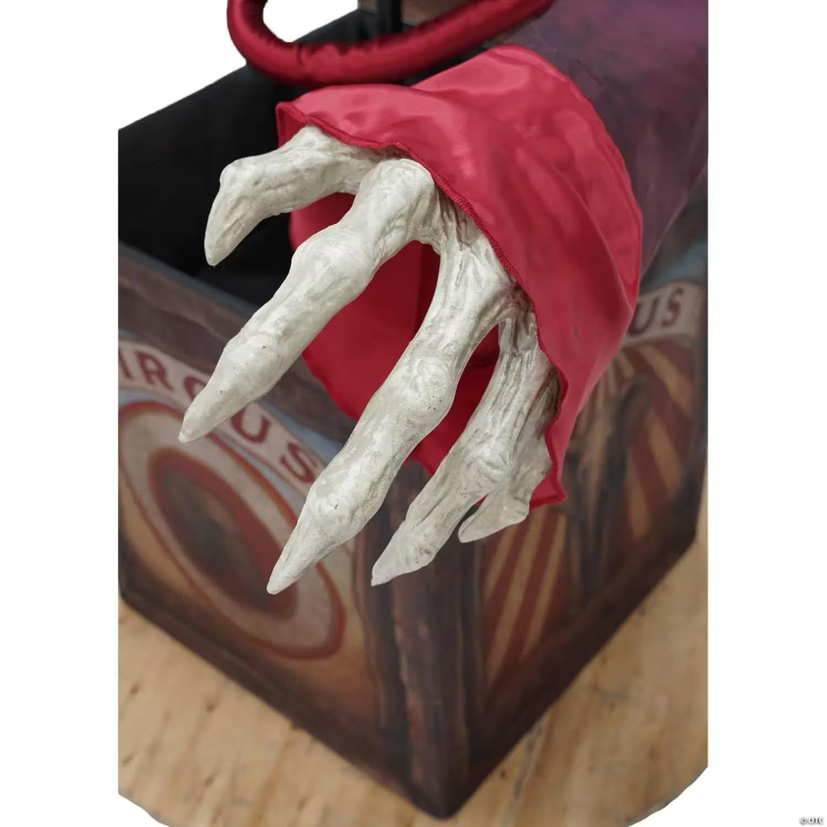 5 Ft. Skeleton Clown Halloween Decoration D50184
