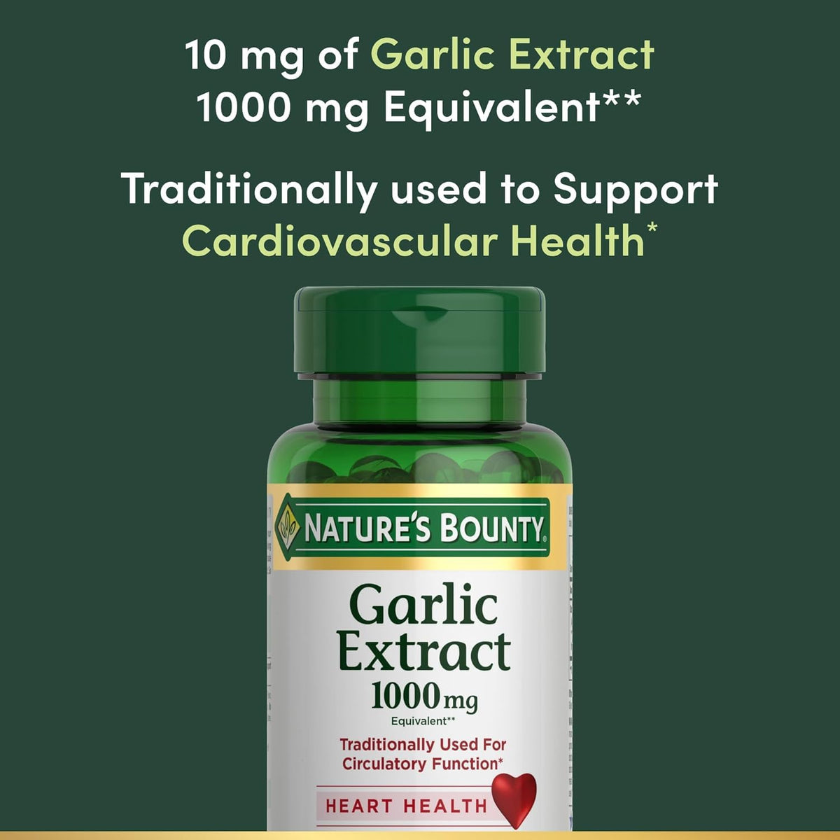 Garlic Extract 1000 mg Softgels Pack of 2 A5368
