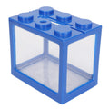 Mini Plastic Stackable Betta Fish Cube with LED Desktop Aquarium Kit S31192