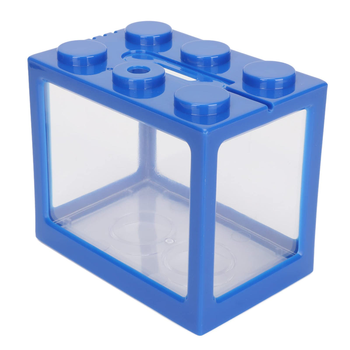 Mini Plastic Stackable Betta Fish Cube with LED Desktop Aquarium Kit S31192