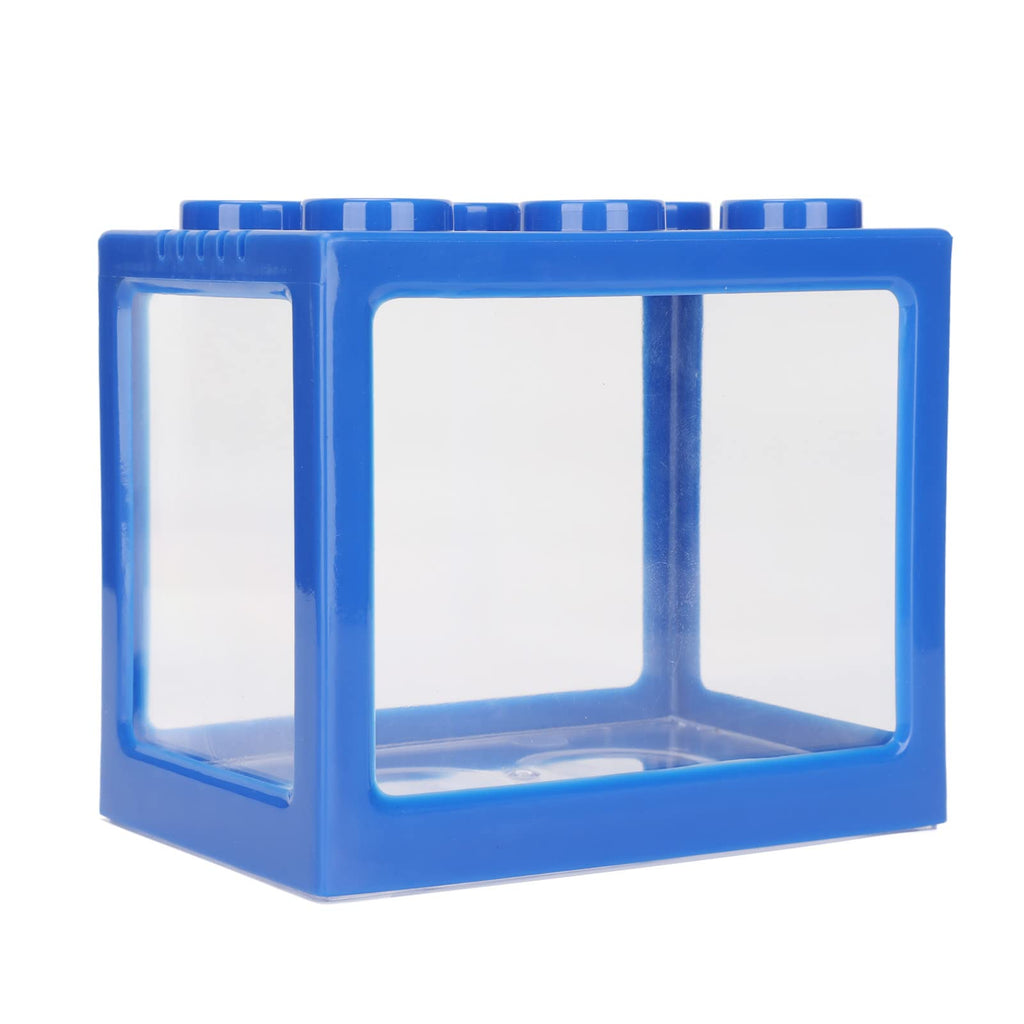 Mini Plastic Stackable Betta Fish Cube with LED Desktop Aquarium Kit S31192