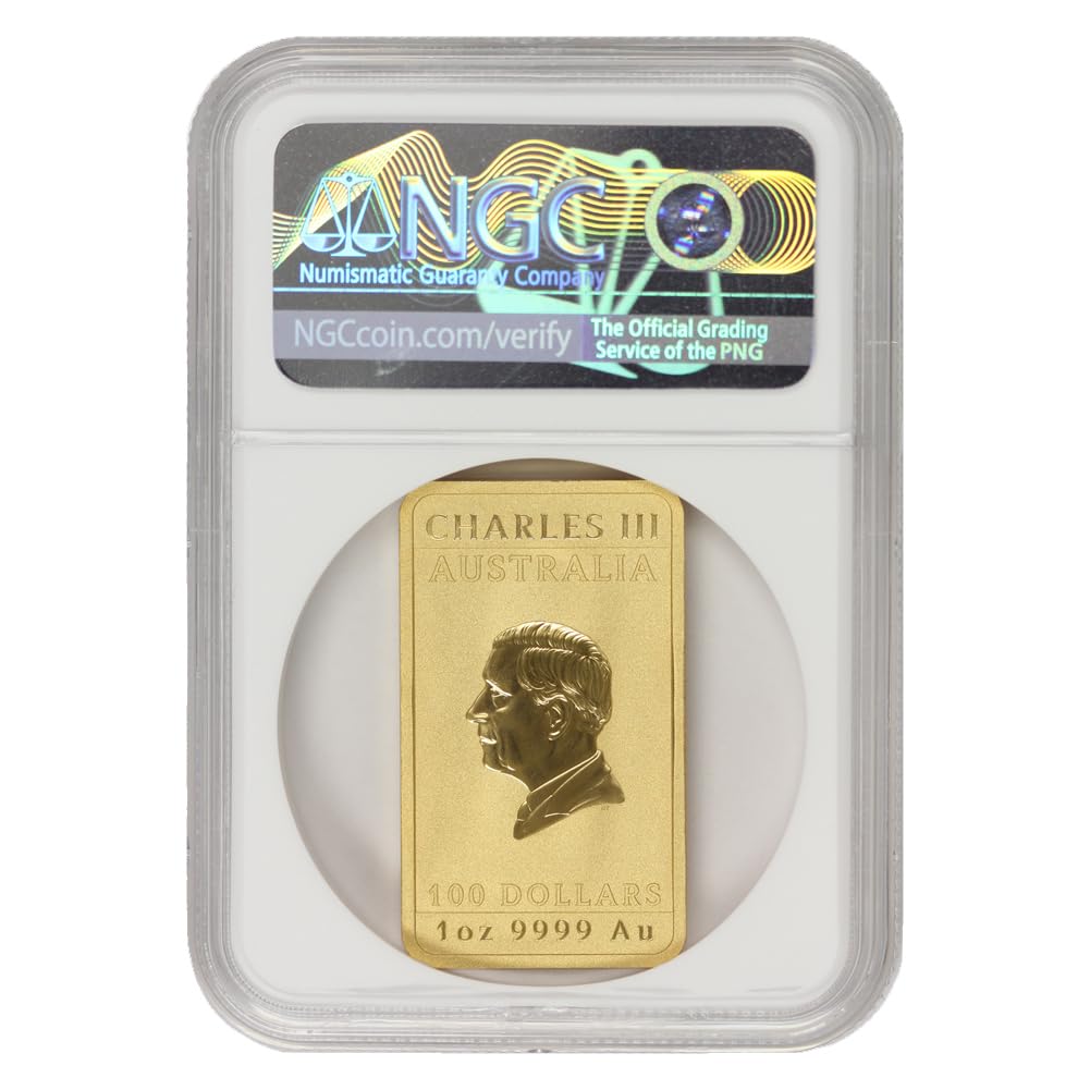 1 oz Australian Gold Dragon Bar Q550999