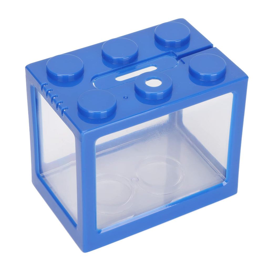 Mini Plastic Stackable Betta Fish Cube with LED Desktop Aquarium Kit S31192
