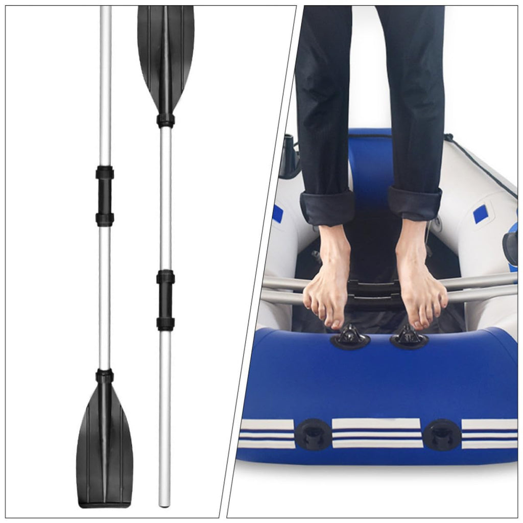 Boat Paddle Detachable Aluminum Alloy 2 Pairs T532106