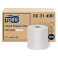 Natural White Recycled Fiber Hand Towel Roll 6 Rolls S926833