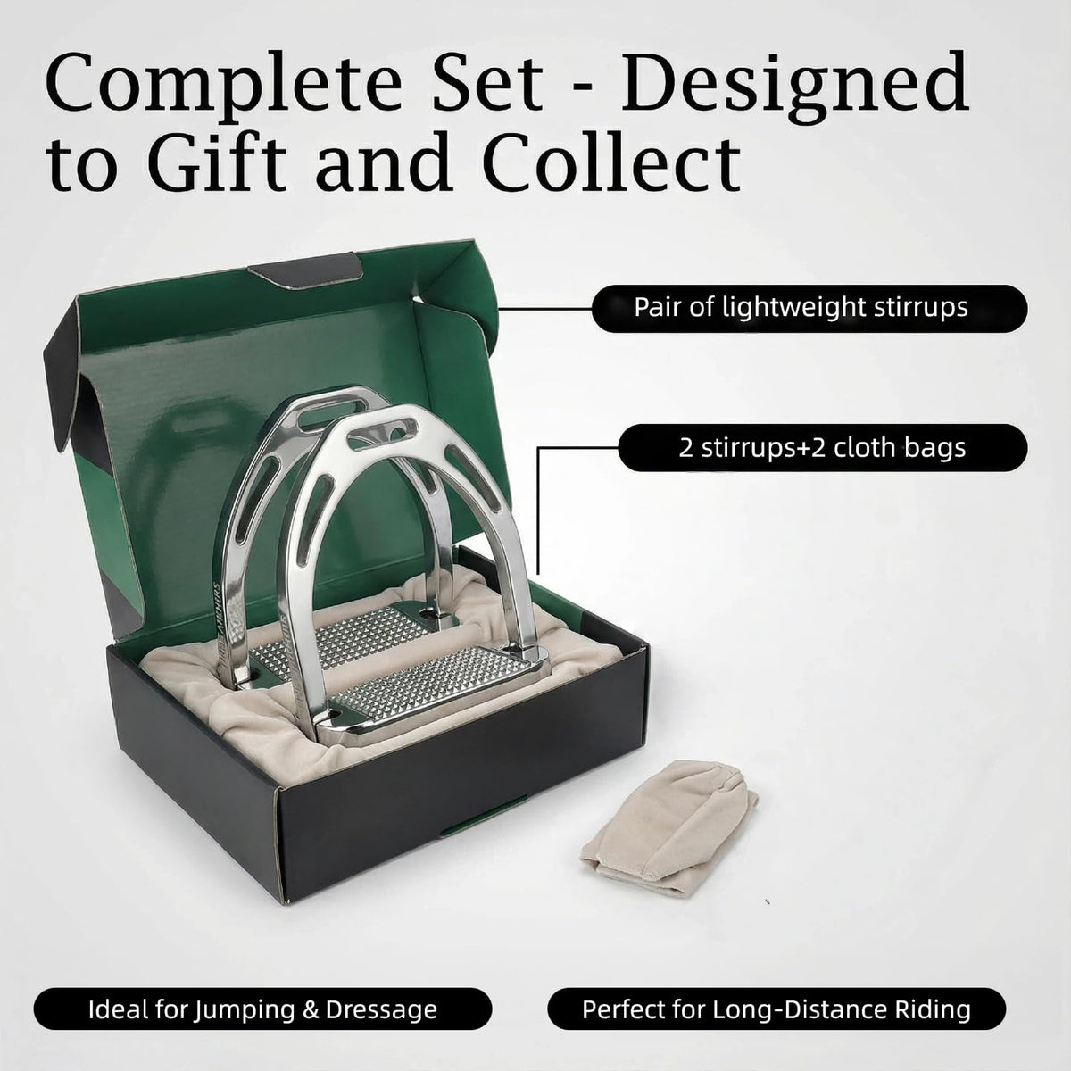 Lightweight English Stirrups I895627