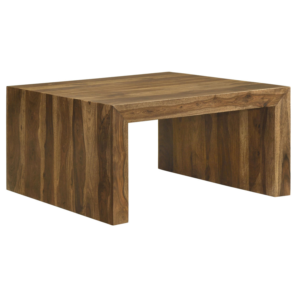 Solid Wood Square Coffee Table 34x34x18 Inches M356704