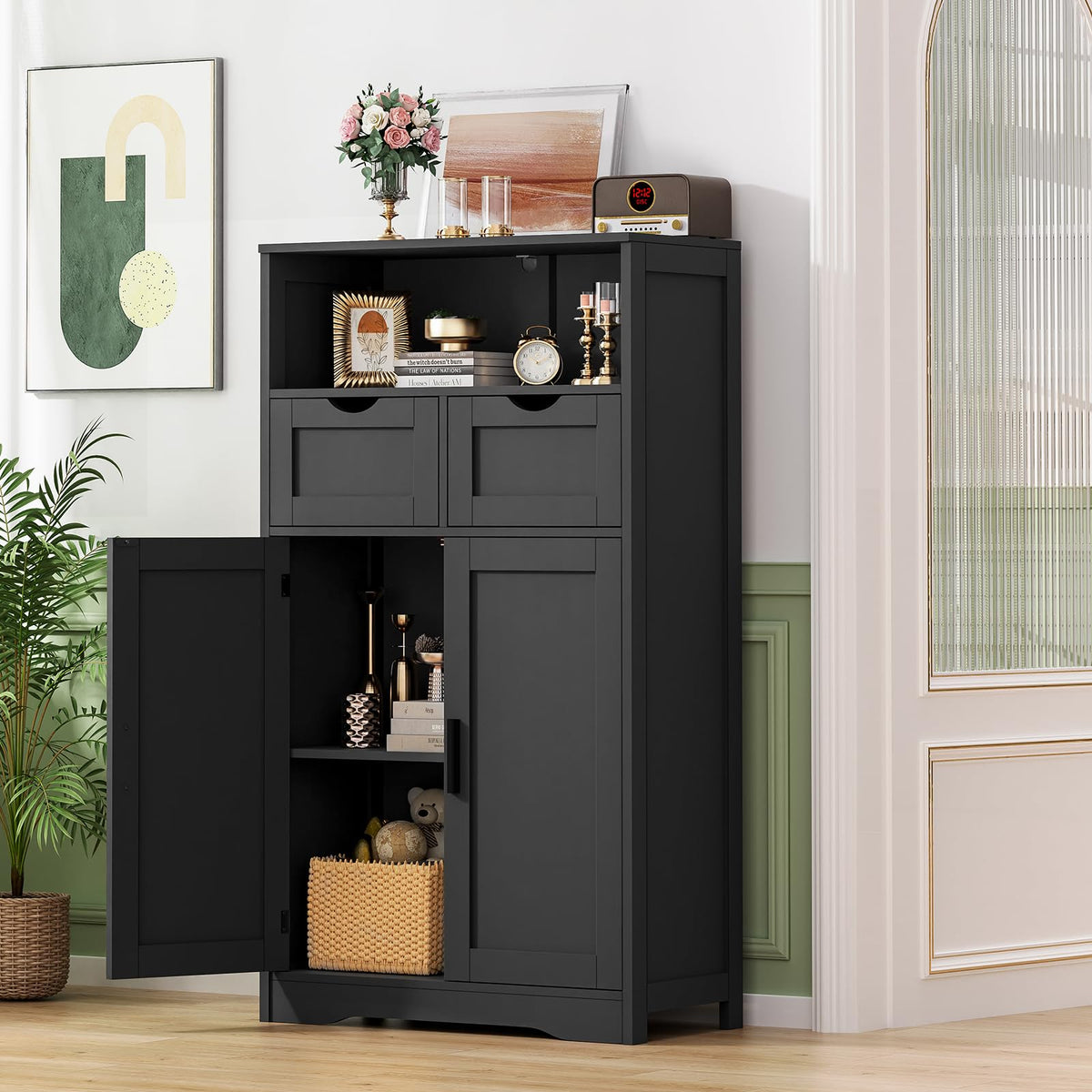 Bathroom Storage Cabinet with 2 Drawers P96318