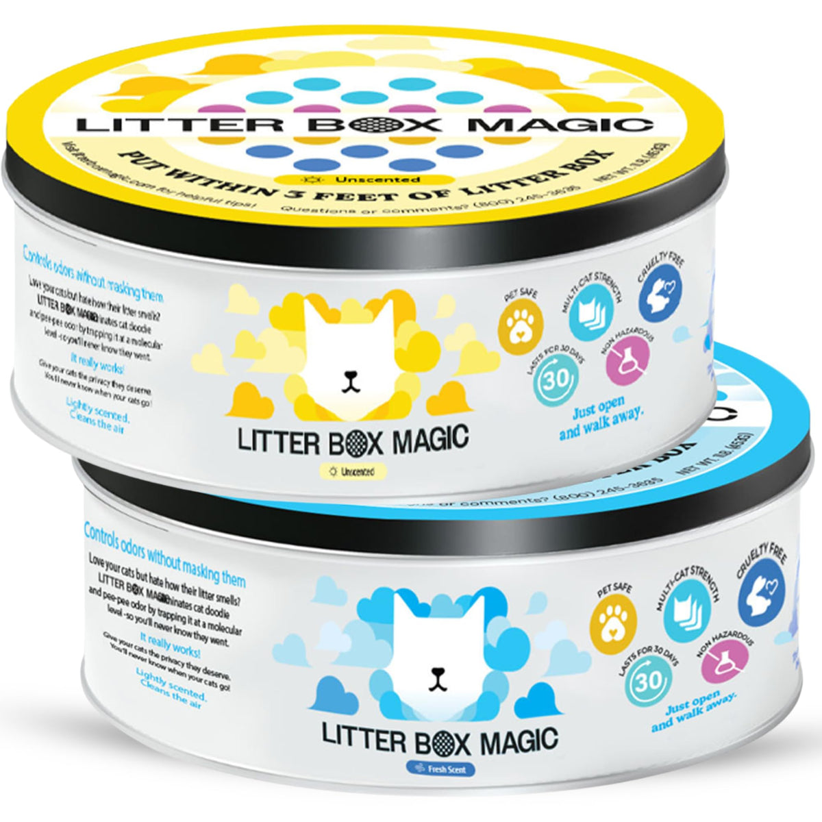 Cat Litter Deodorizer 16oz Pack of 2 R4213