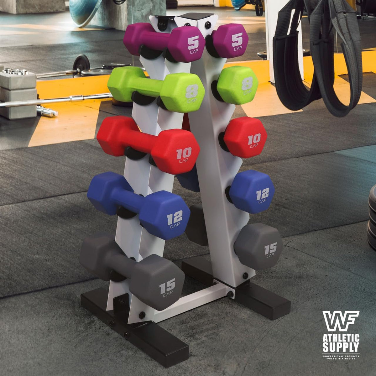 Neoprene Dumbbells Hand Weights with Non-Slip Grip B239409