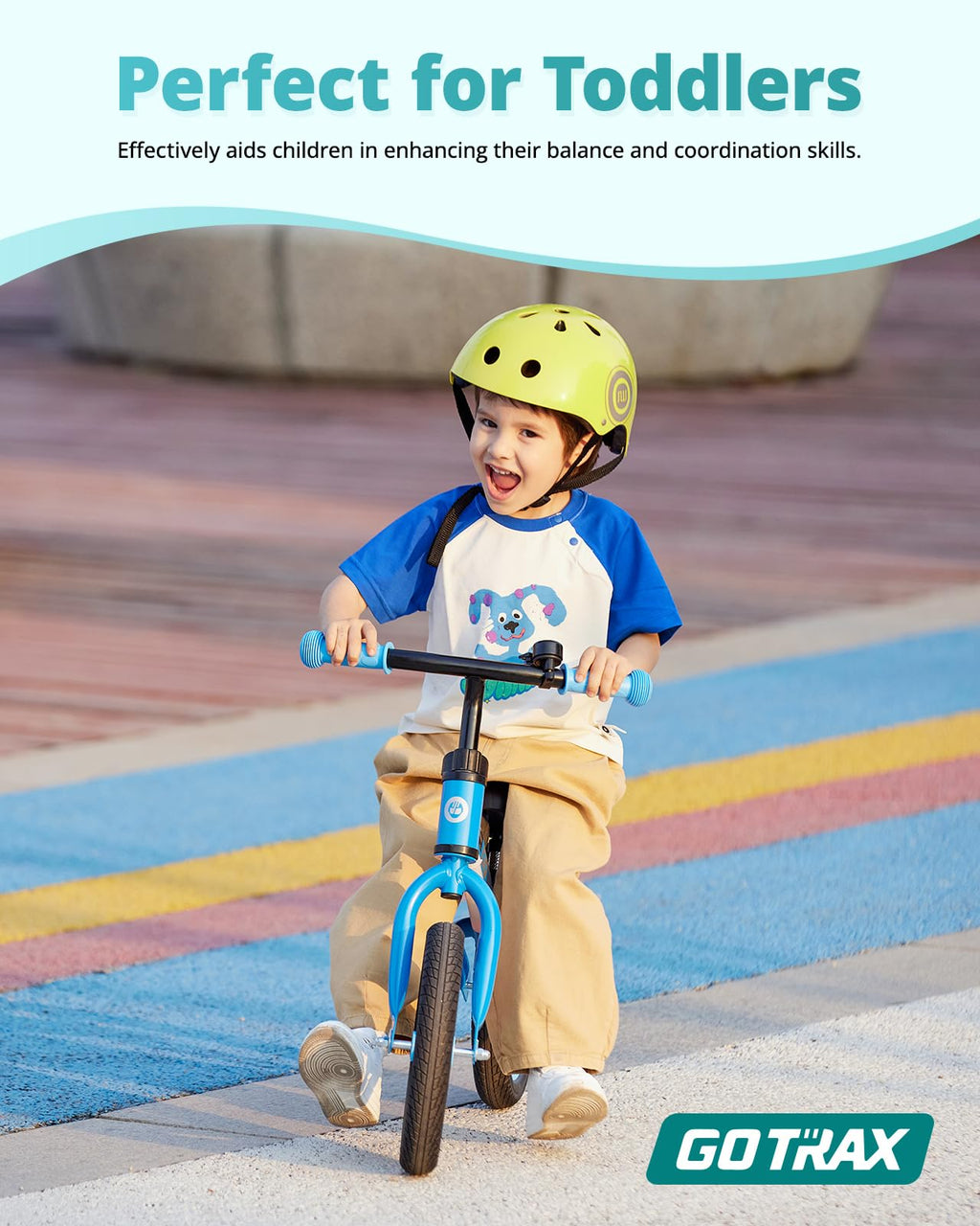 12" No-Pedal Toddler Balance Bike E1123