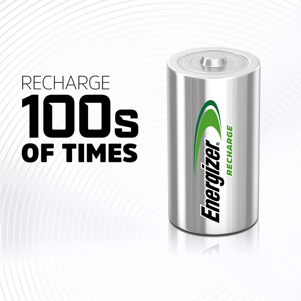 Rechargeable D Batteries 2 Pack H866448