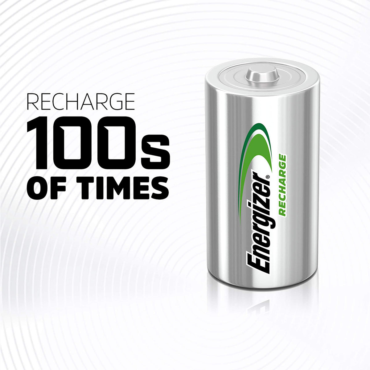 Rechargeable D Batteries 2 Pack H866448