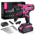 Pink Cordless Drill Set K496