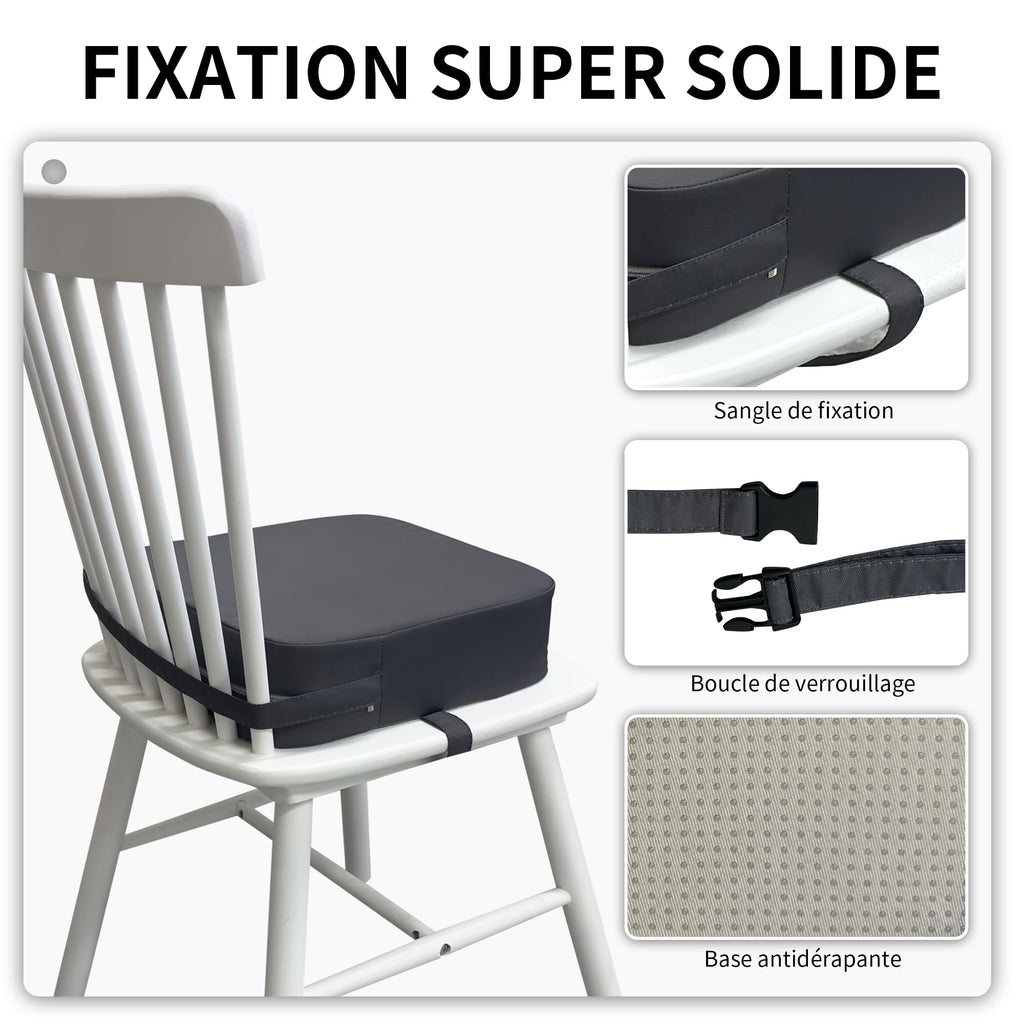 Waterproof High Density Foam Toddler Booster Seat with Non-Slip Bottom X790