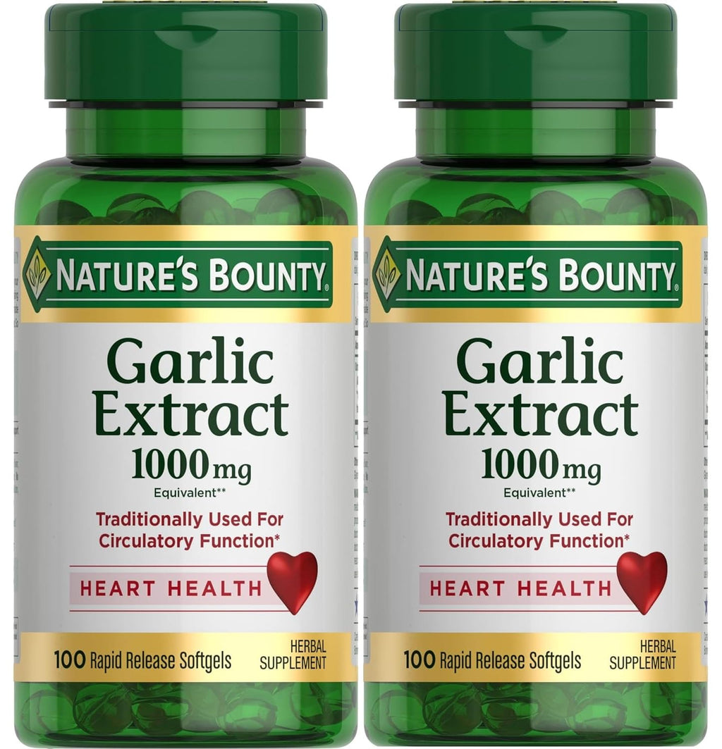 Garlic Extract 1000 mg Softgels Pack of 2 A5368