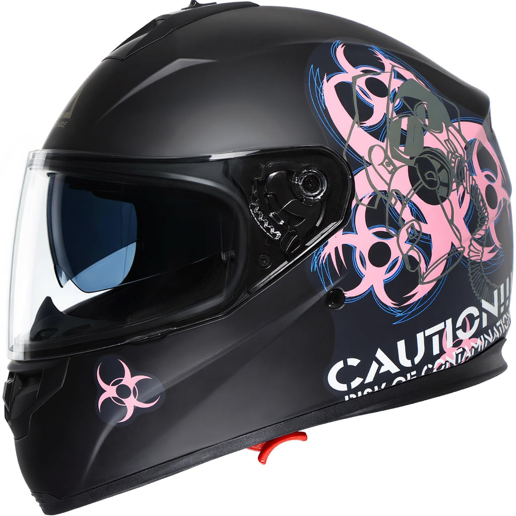 Full Face Dual Visor Motorcycle Helmet R65006