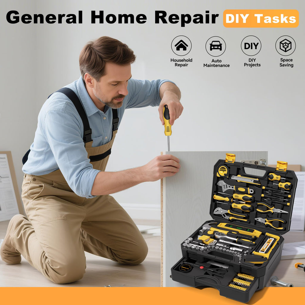 328 Piece Hand Repair Tool Kit with Storage Case O608881