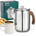 Coffee Percolator Pot Stainless Steel 8 Cup P4037