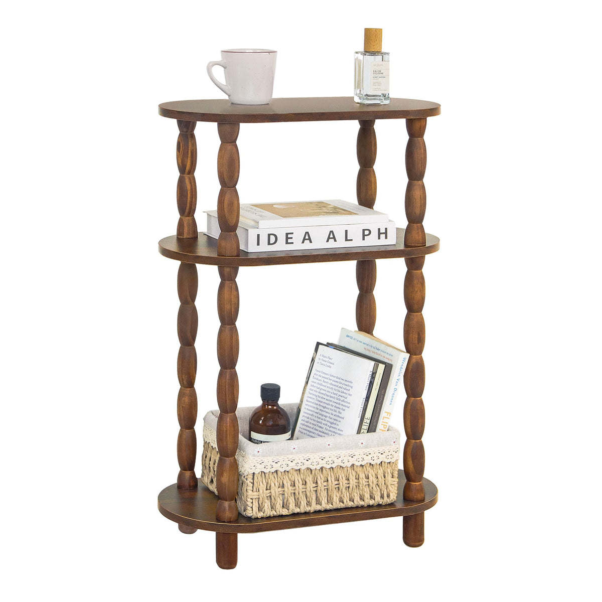 Small Narrow 3-Tier Side Table R5019