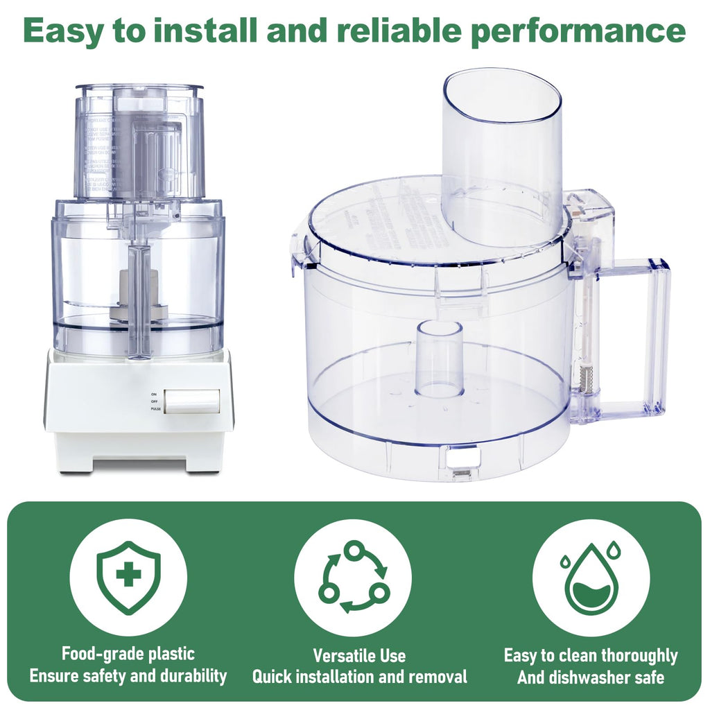 7-cup Food Processor Work Bowl with 4 Locking Tabs L28605