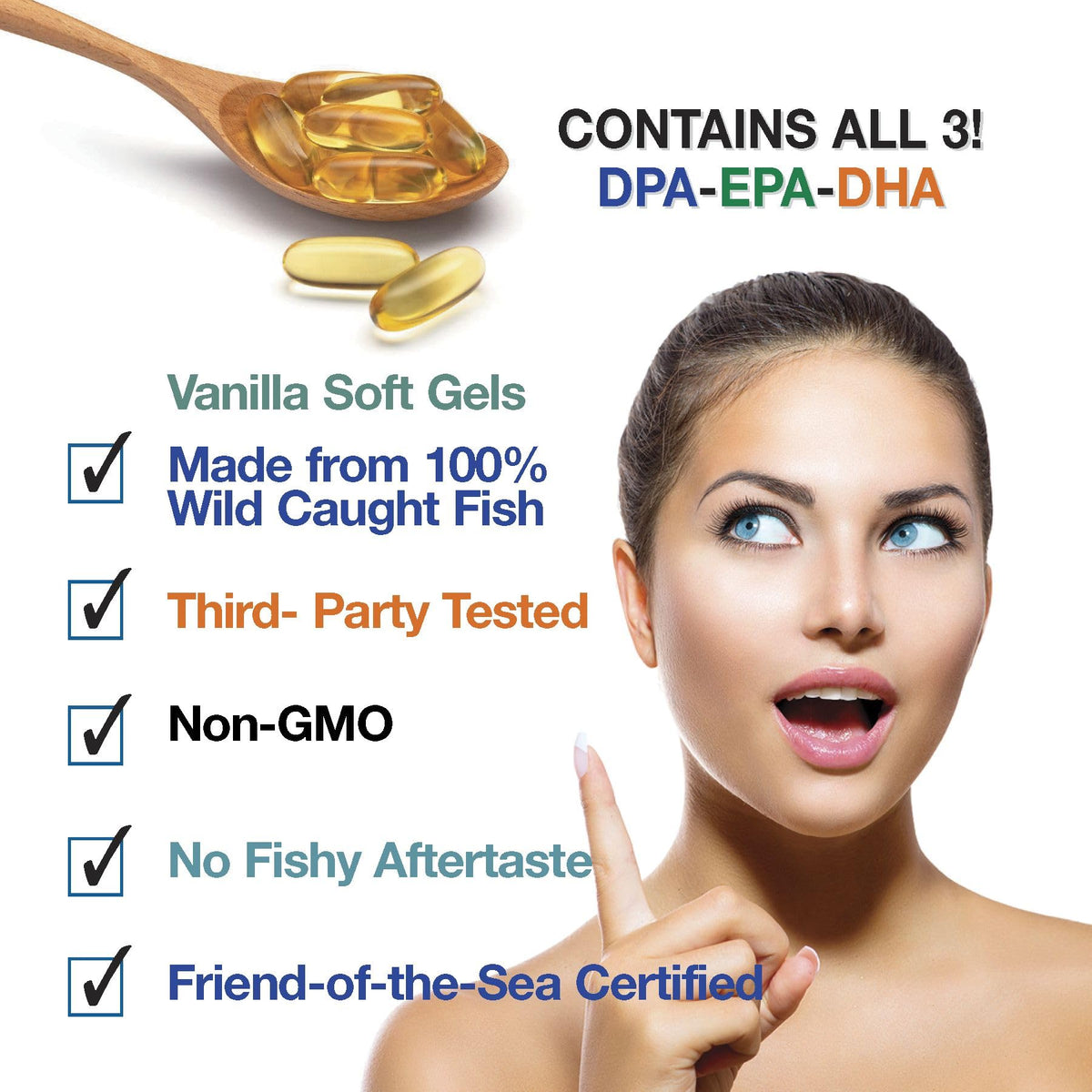 Omega-3 Fish Oil 2900 mg Softgels 90 Count C4689