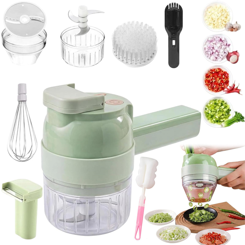 4 in 1 Handheld Electric Vegetable Cutter P66319
