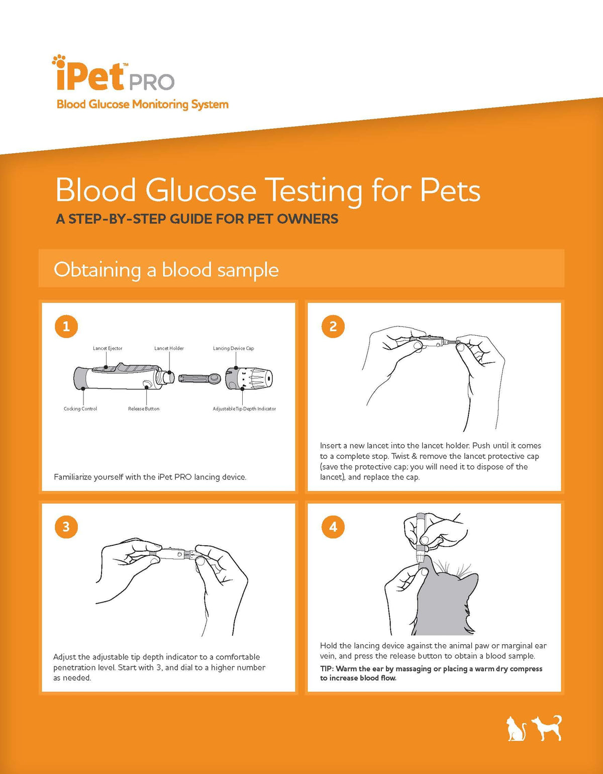 Blood Glucose Monitoring System for Dogs & Cats H69823