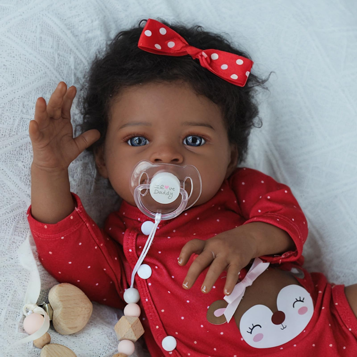 20 Inch Black Baby Doll R429